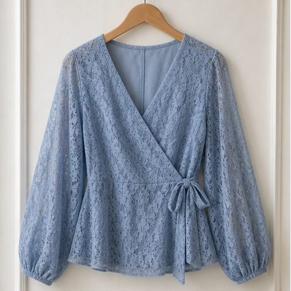Blue Tunic Blouse